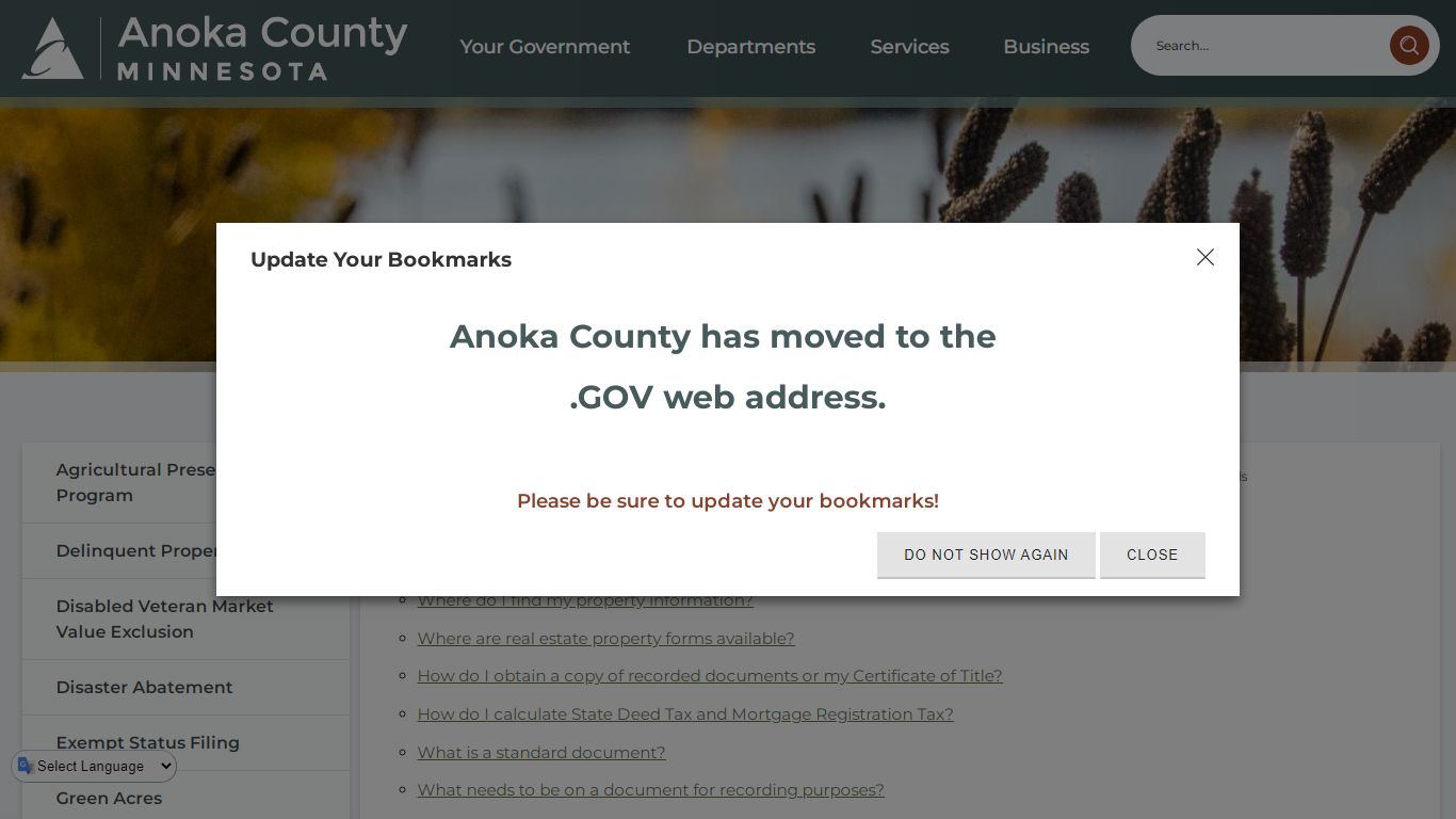 Property Records | Anoka County, MN - Official Website